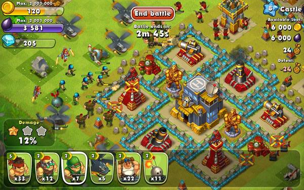 Castle Clash стратегия